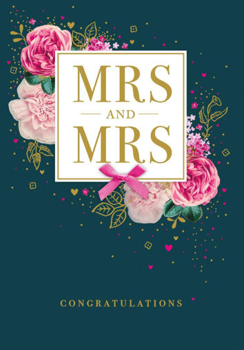 Picture of MRS & MRS WEDDING CARD